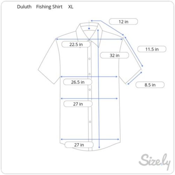 Duluth Trading Co. Vented Fishing Shirt Size XL Yellow Plaid - Picture 8 of 8